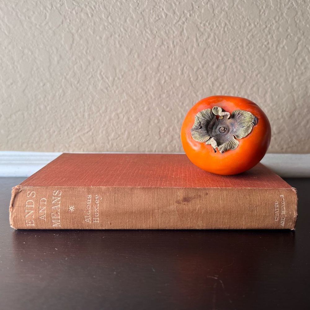 Vintage 1941 Aldous Huxley “Ends and Means” Hardcover Book, Ethics, Political Co